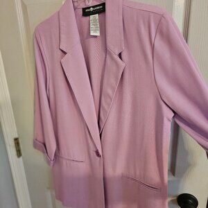 Spring blazers!  With tags!  12 Petite.  Lavender, yellow & off white.